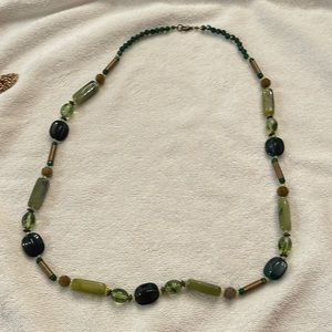 Multicolored beaded necklace